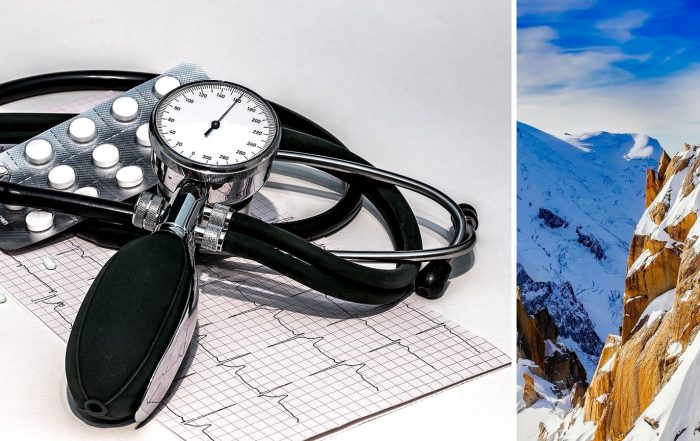 pressione alta e montagna