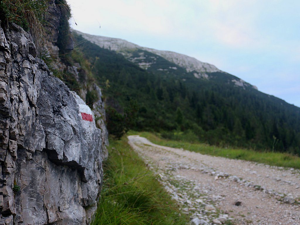 Cima Portule: Erzherzog Eugen Strasse