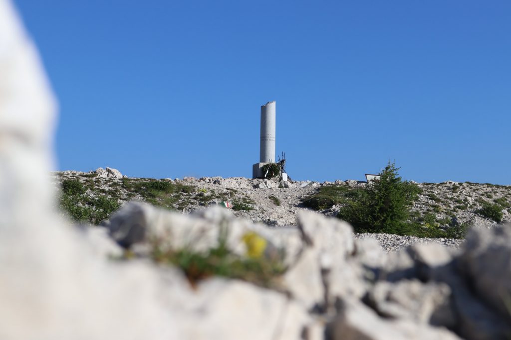 Monte Ortigara: cippo italiano