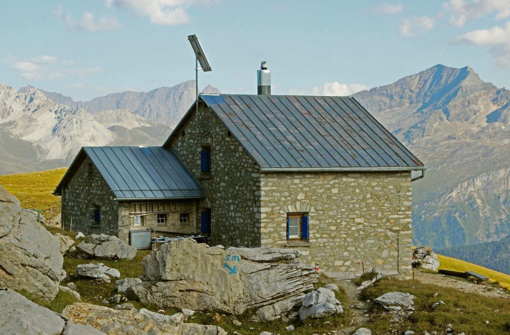 escursione in montagna rifugio