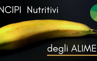 Principi Nutritivi degli Alimenti