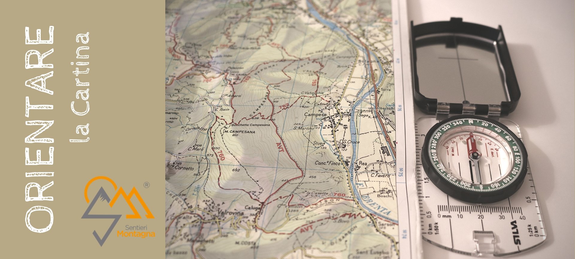 bussola orienteering, bussola campo professionale per la lettura della  mappa, il campeggio e la navigazione