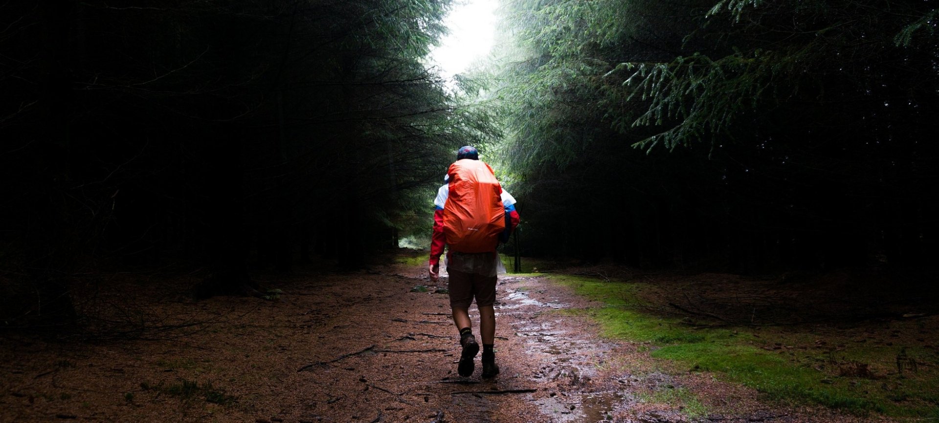 sognare di camminare sotto la pioggia senza ombrello