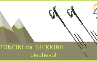 Bastoncini Trekking pieghevoli