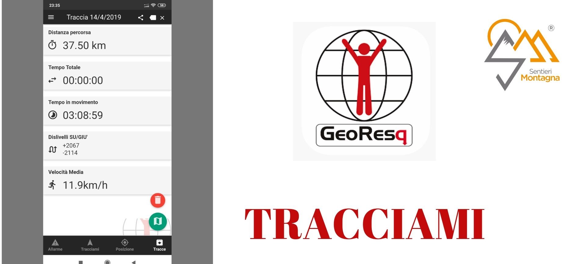 georesq tracciami