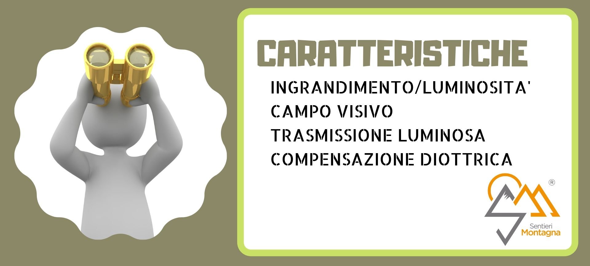 binocolo caratteristiche