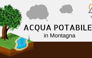 come rendere potabile l'acqua in montagna