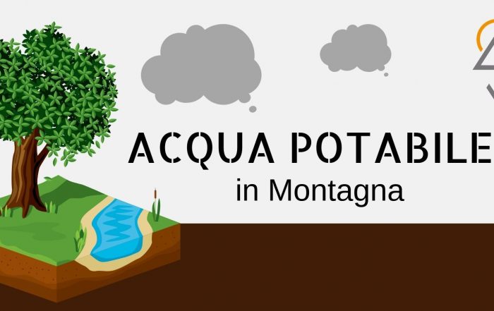 come rendere potabile l'acqua in montagna