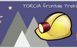 torcia frontale trekking