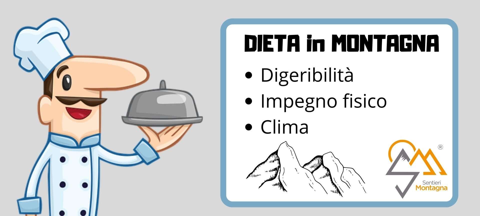 dieta in montagna