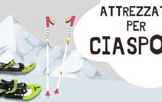 attrezzatura per ciaspole