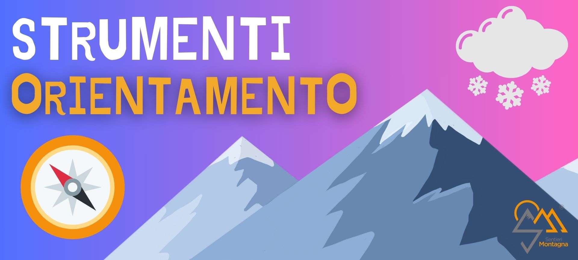 Attrezzatura per Orientarsi in Montagna con Neve