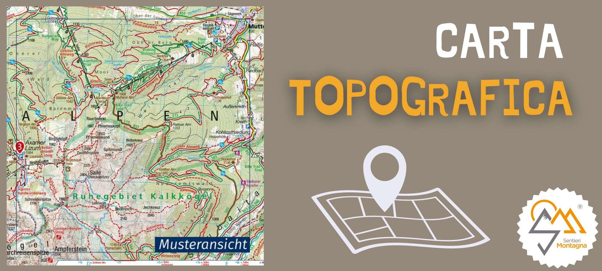 tipi di carte topografiche