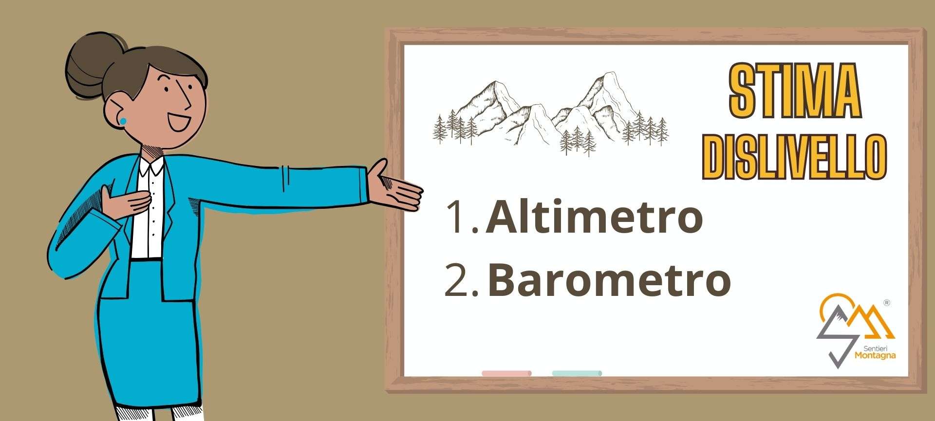 Distanza e Dislivello in Montagna - Altimetro e Barometro