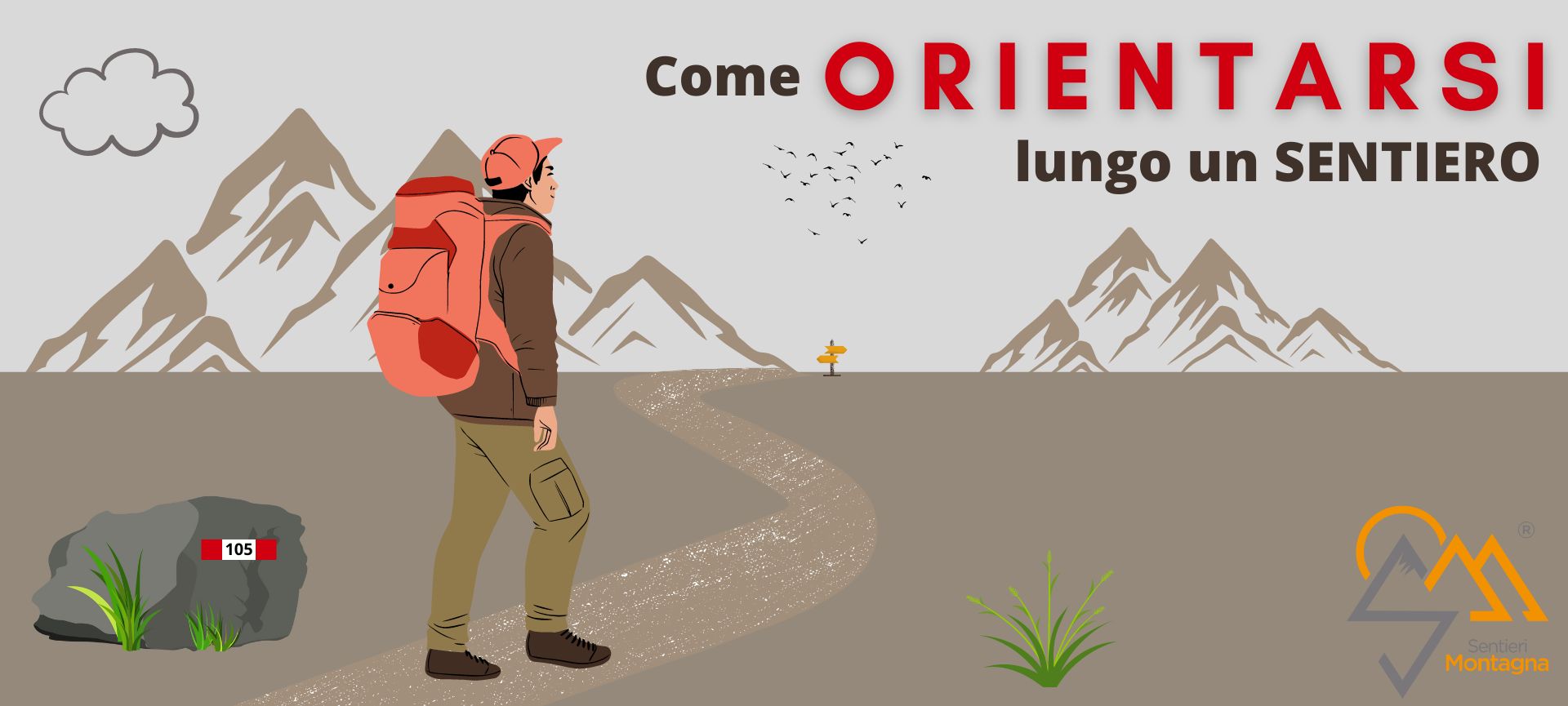 Come Orientarsi lungo un Sentiero in Montagna