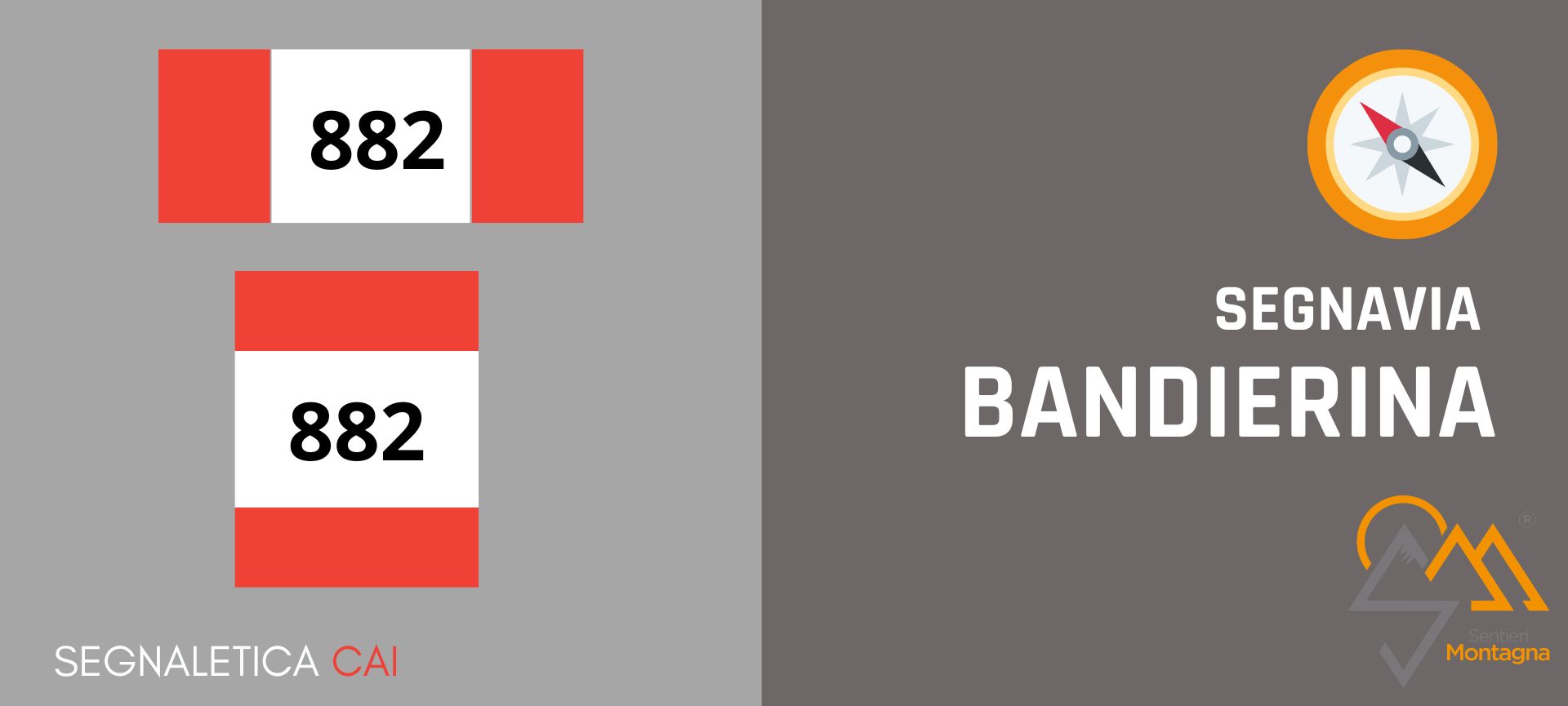 Segnaletica Bandierina - CAI