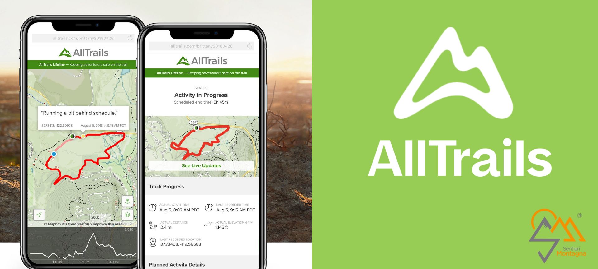 APP Sentieri - AllTrails