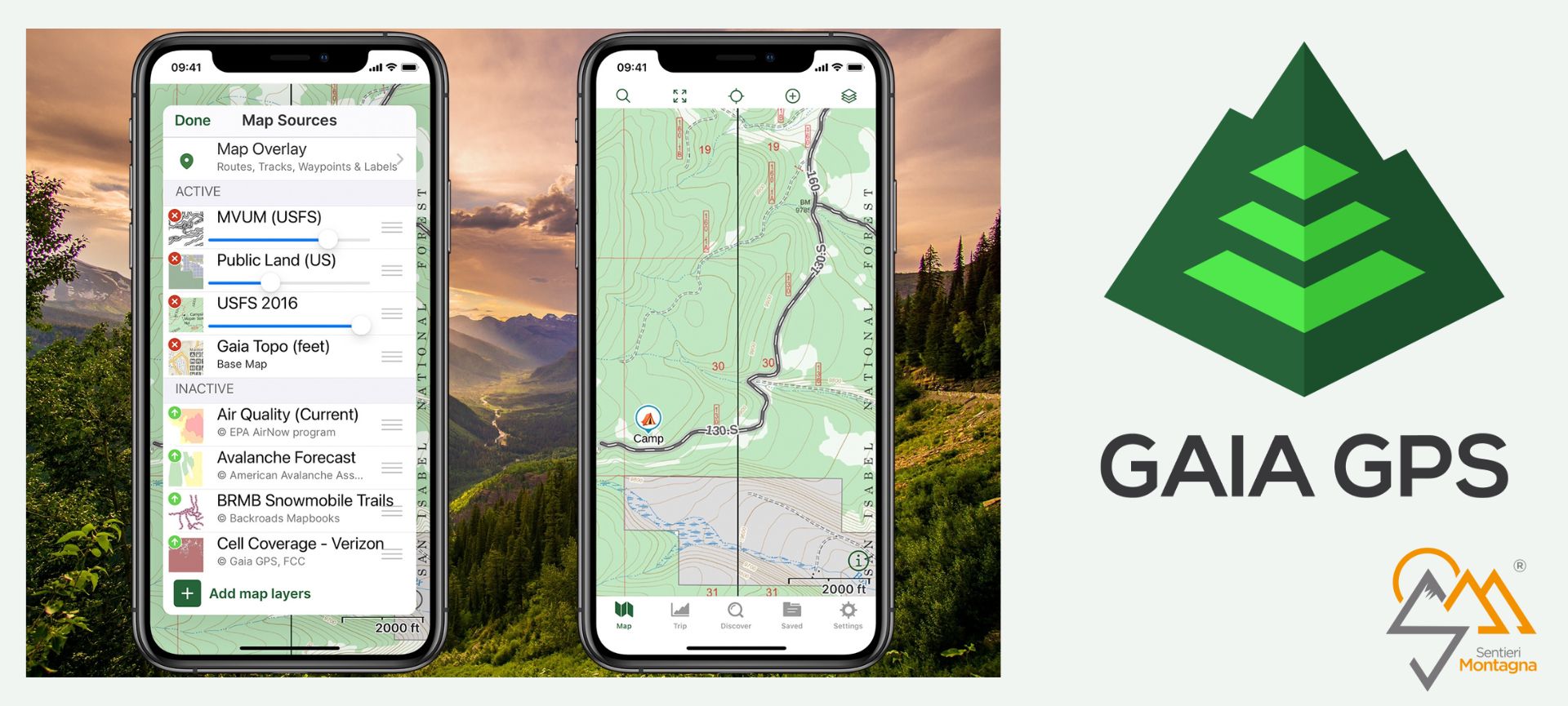 APP Sentieri - Gaia GPS