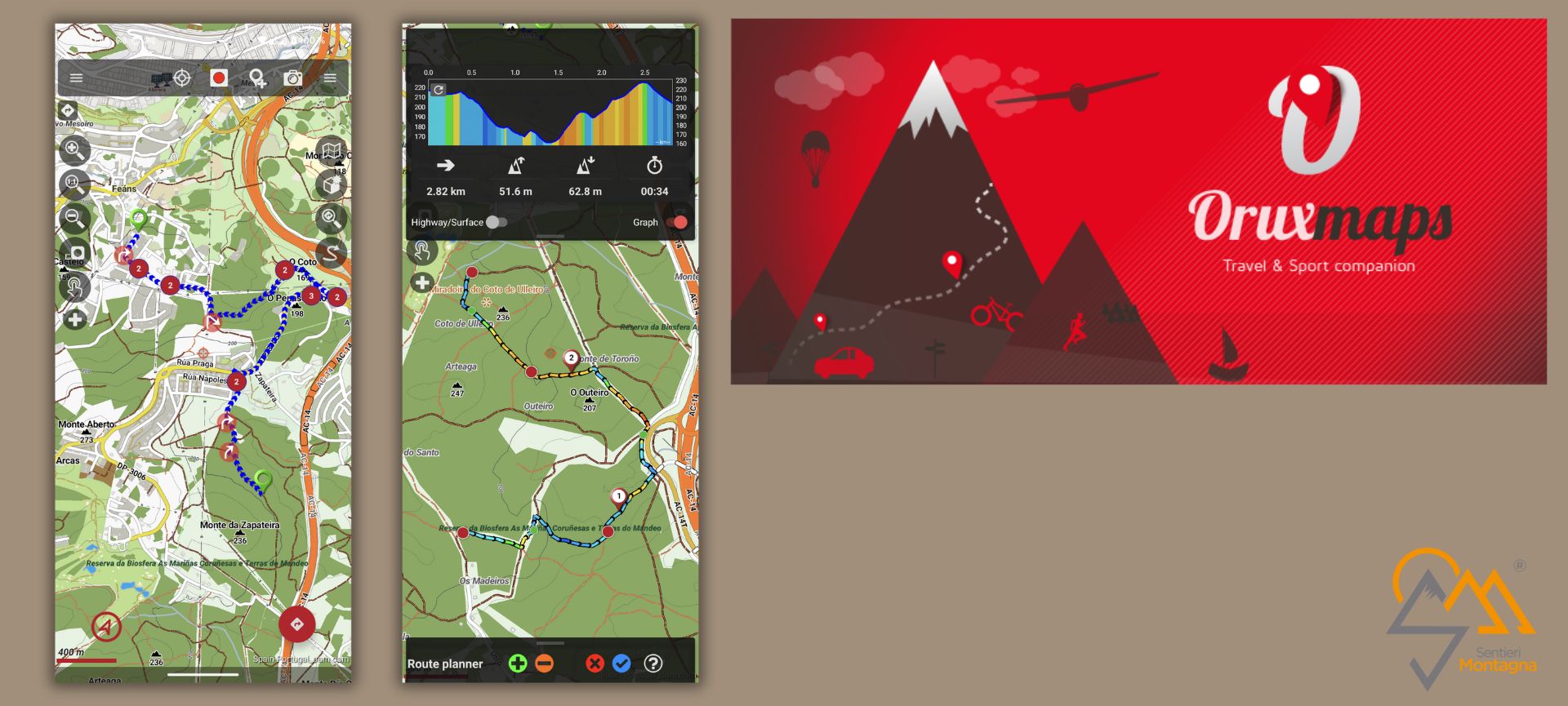 APP Sentieri - Oruxmaps