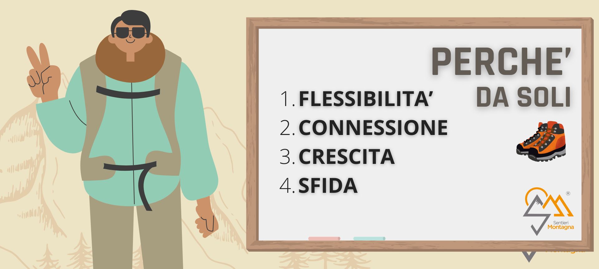 Camminare da soli fa bene